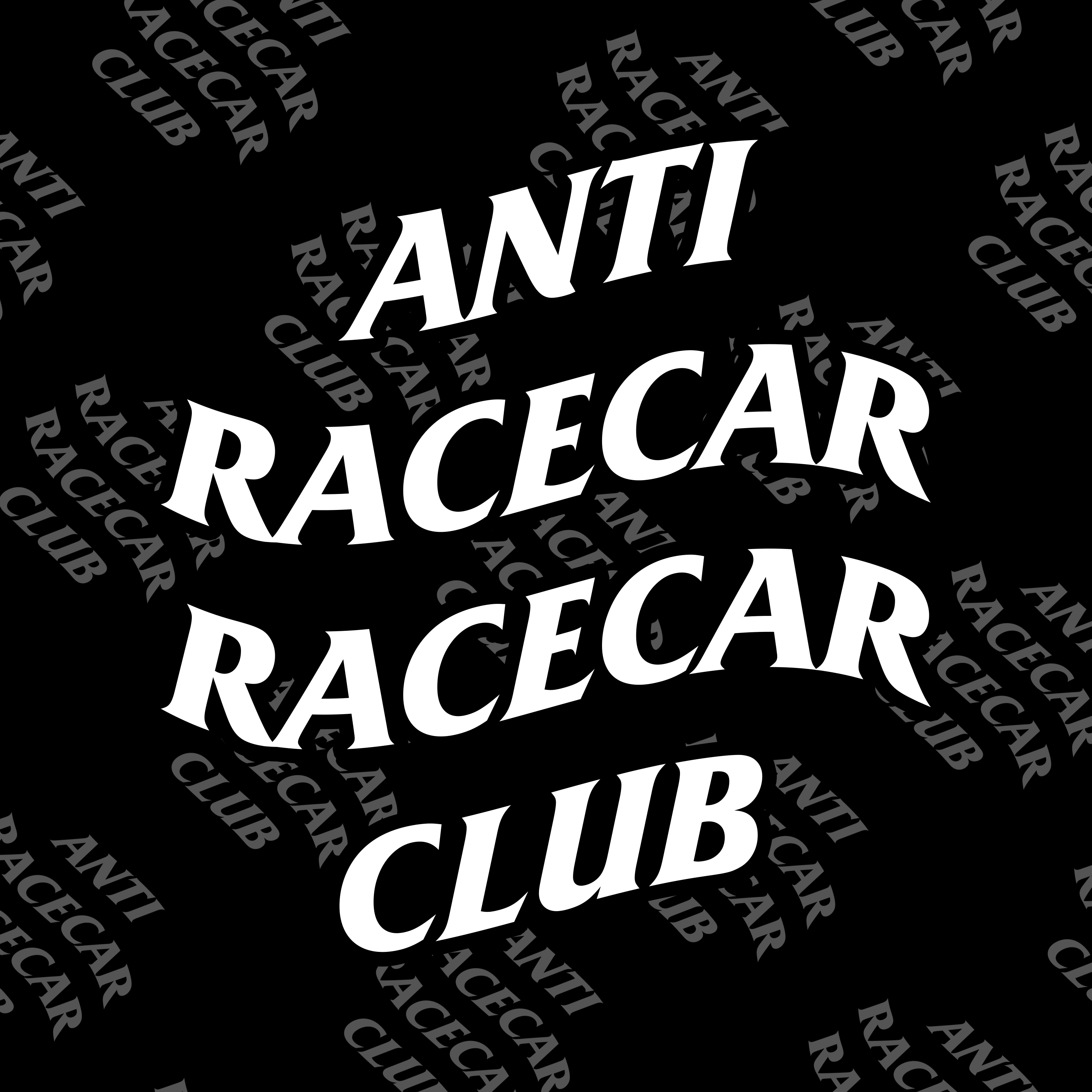 Anti Racecar Racecar Club (Sticker)