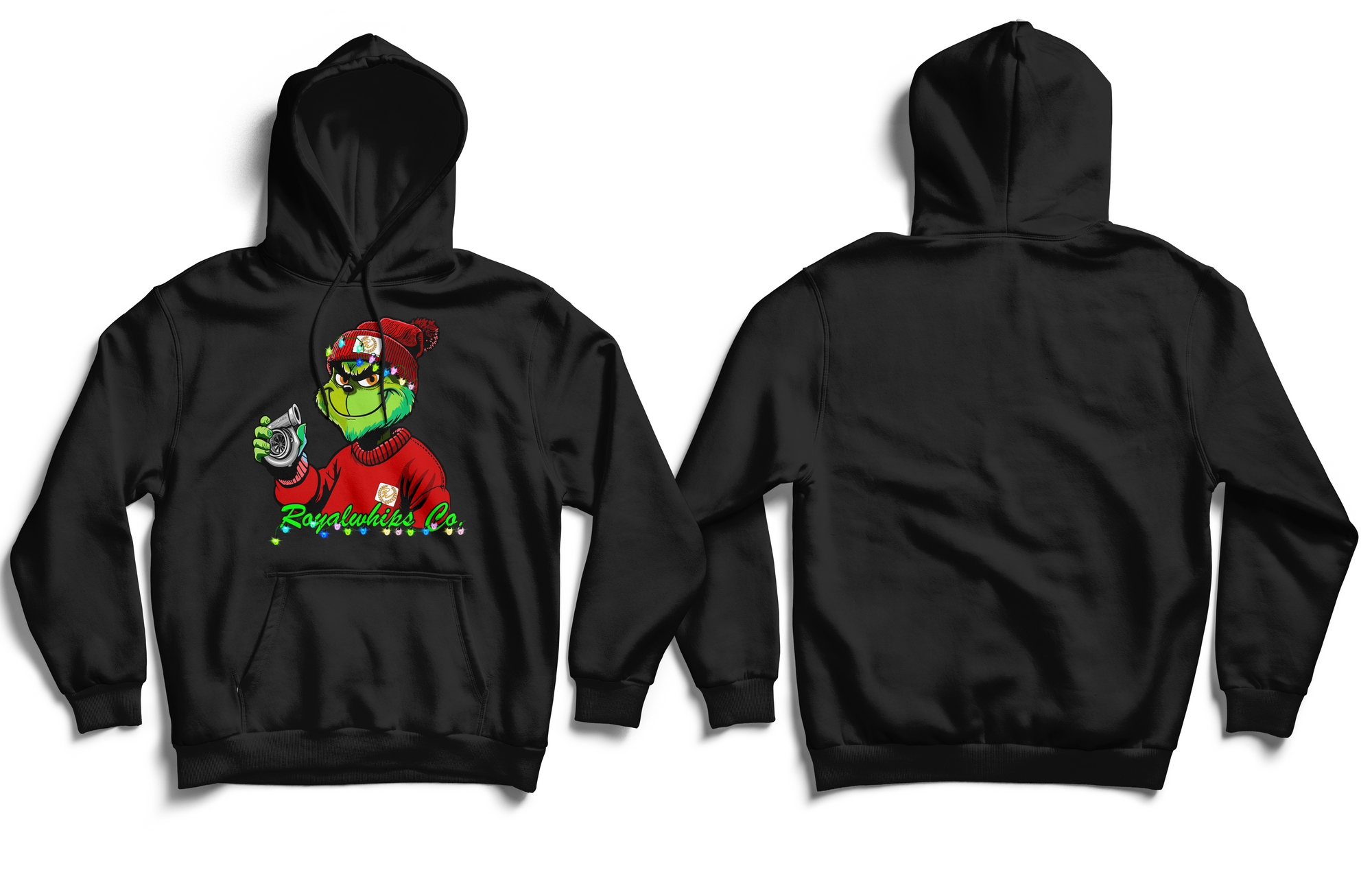 Merry Grinchmas Male Hoodie