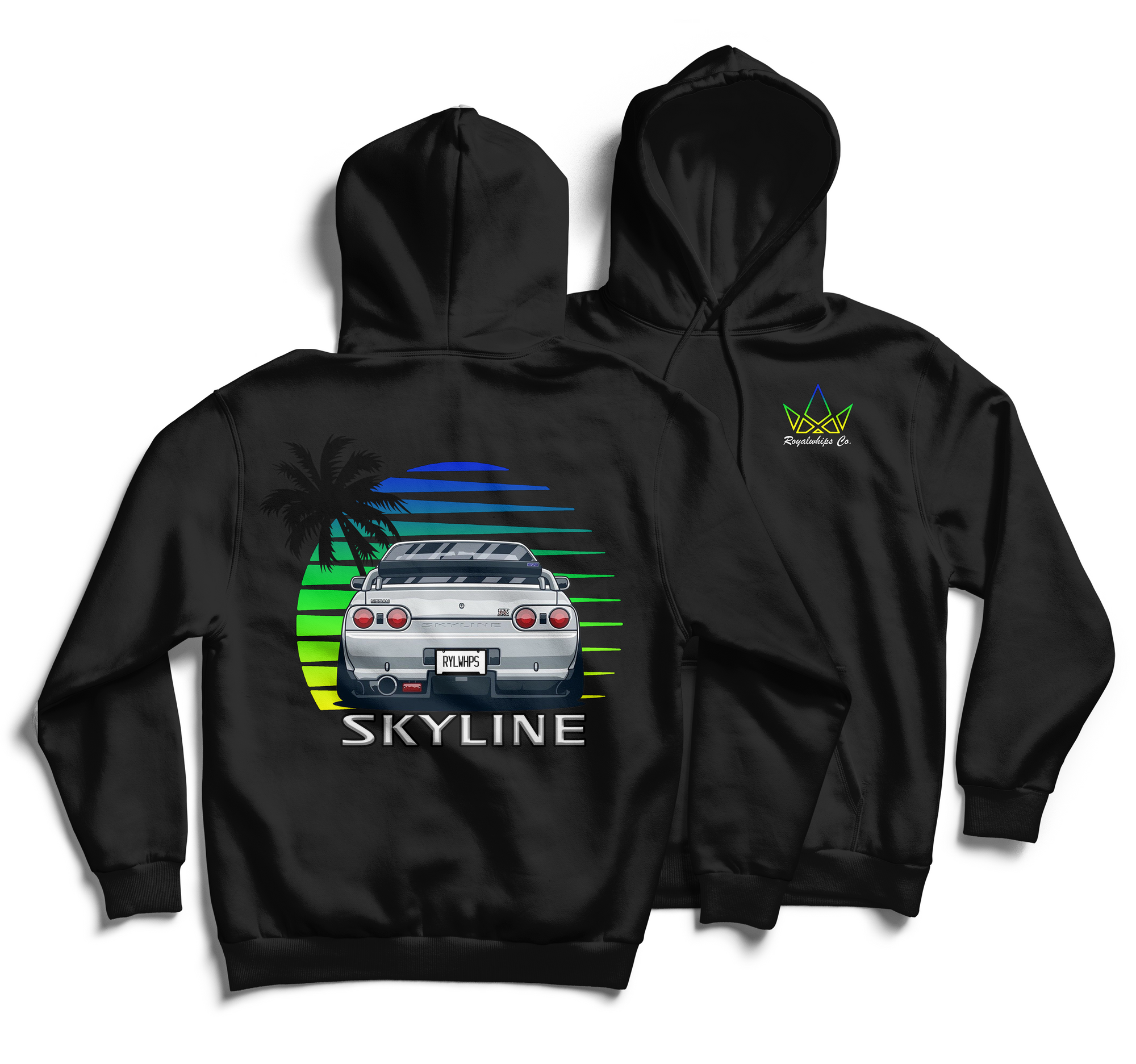 Tropical Skyline Hoodie