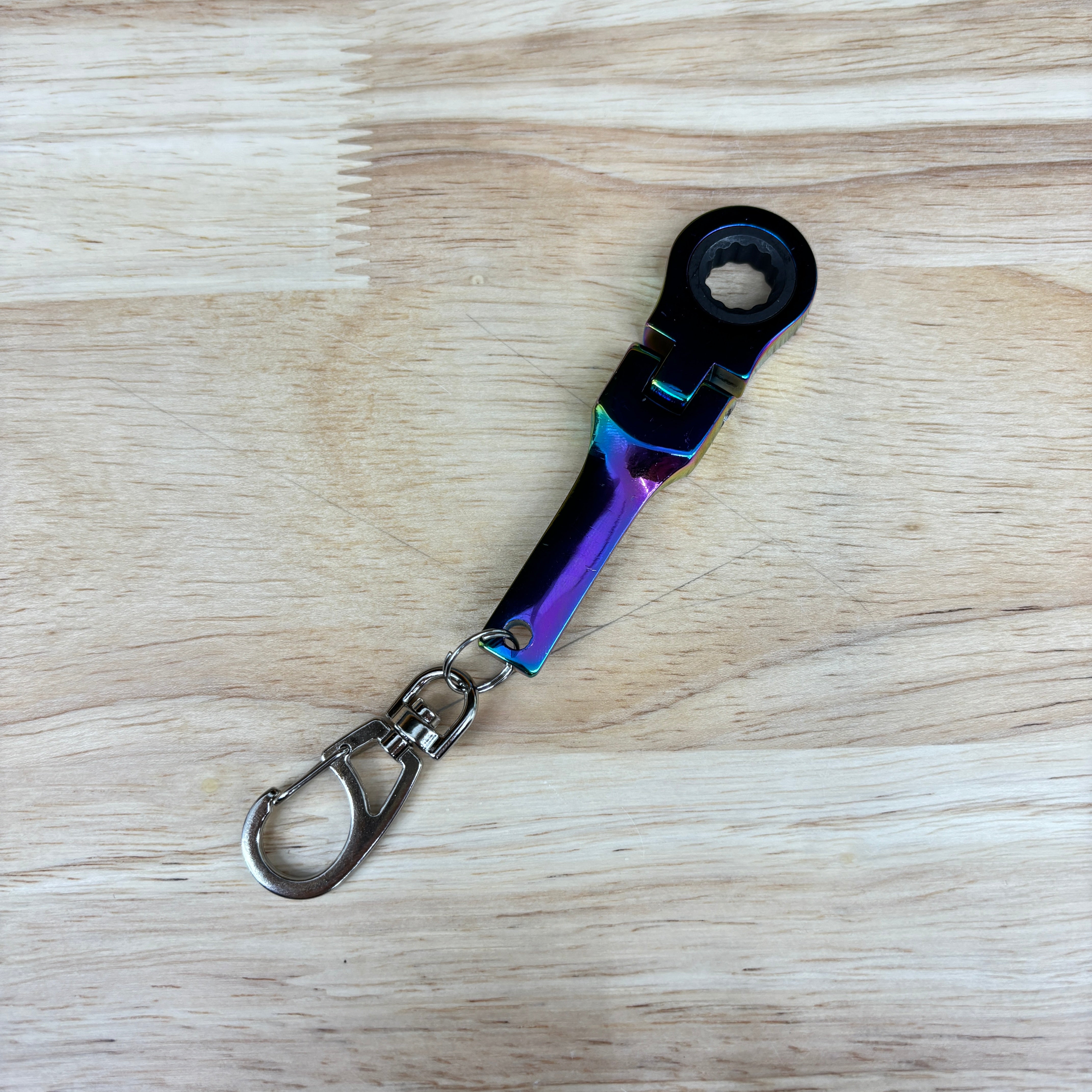 10mm Wrench Keychain (titanium)